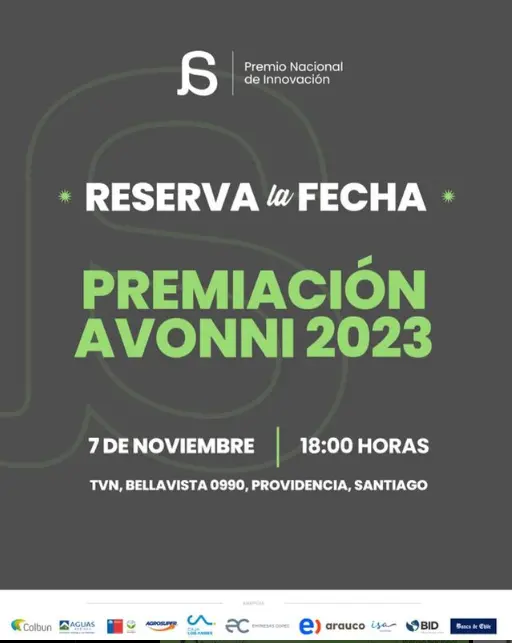 Finalistas de los Premios AVONNI 2023